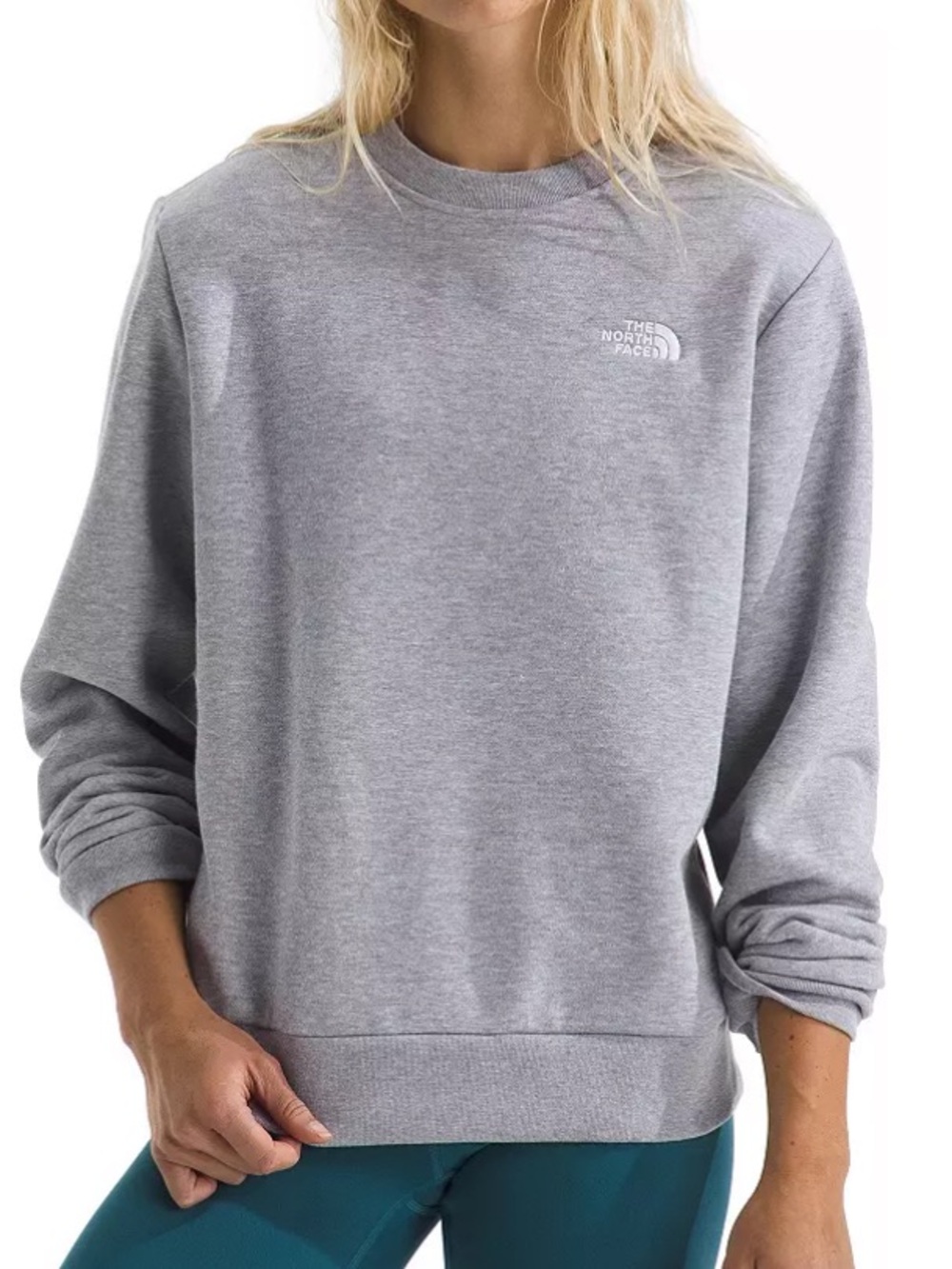The North Face Gray Crewneck Sweatshirt